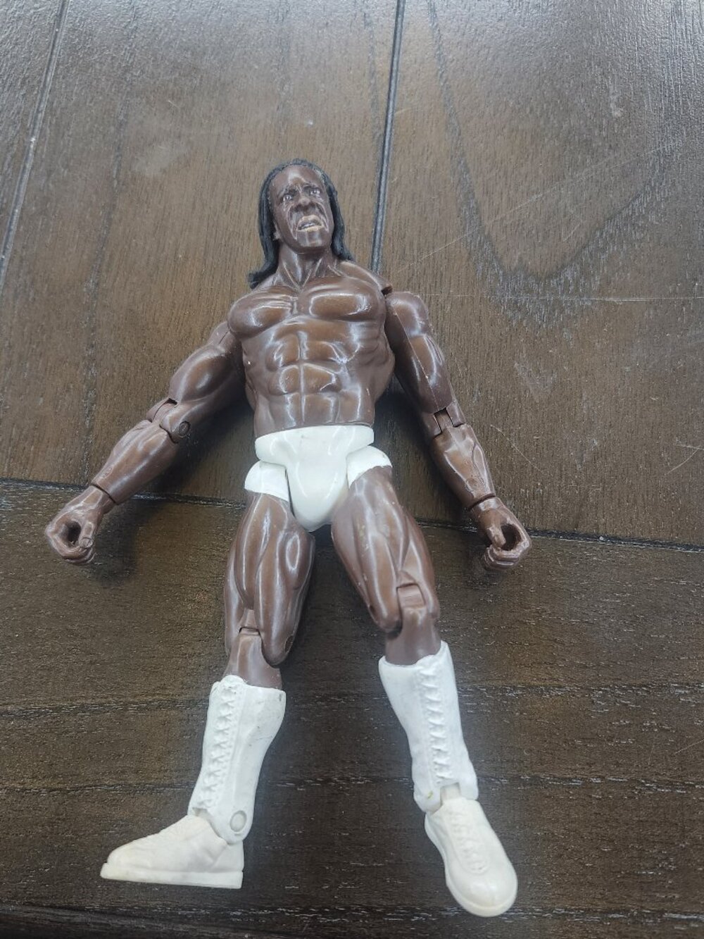 Booker T Ruthless Aggression - WWF WWE Wrestling Figure - 2003 Jakks Pacific